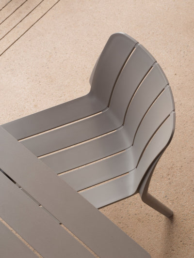 Table extensible Tevere 147 Nardi – mise en scène terrasse