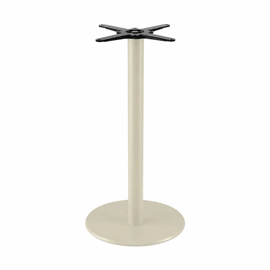 Piètement de bar Lionel rond 108 cm — base ronde compacte pour zone debout