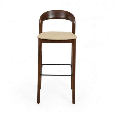 Tabouret Galway — tabouret de bar empilable tapissé, coloris Beige BB