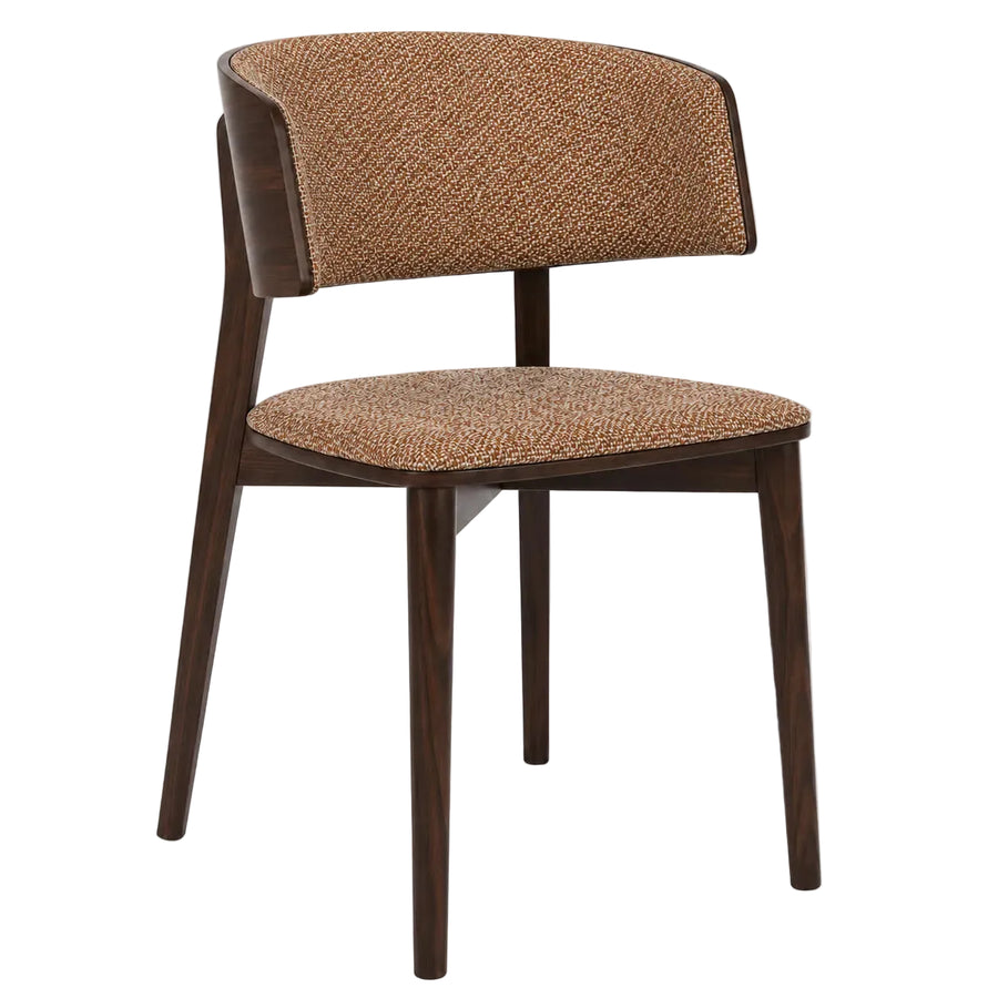Chaise Trevise — chaise de restaurant à dossier enveloppant et rembourrage généreux