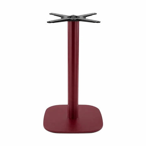 Piètement de bar Rita 108 cm — base carrée mange-debout pour comptoir aligné