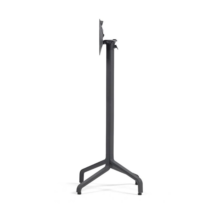 Piètement Frasca 108 cm rabattable — base bar pliante et encastrable pour événementiel