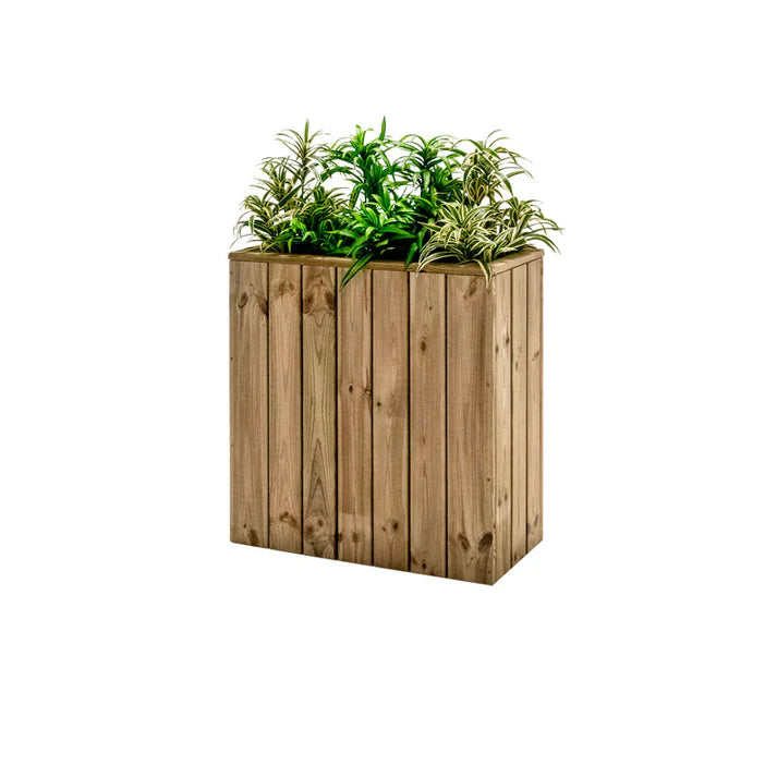 Jardinière Louise 75 cm — jardinière autoportante en bois autoclave pour terrasse