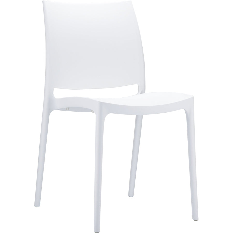 Chaise Daphné — chaise monobloc la plus légère, silhouette épurée empilable