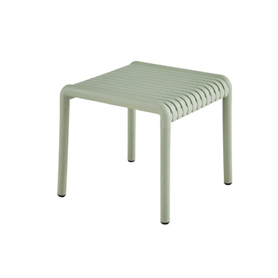 Table basse Saun — table basse d'extérieur empilable, autre angle