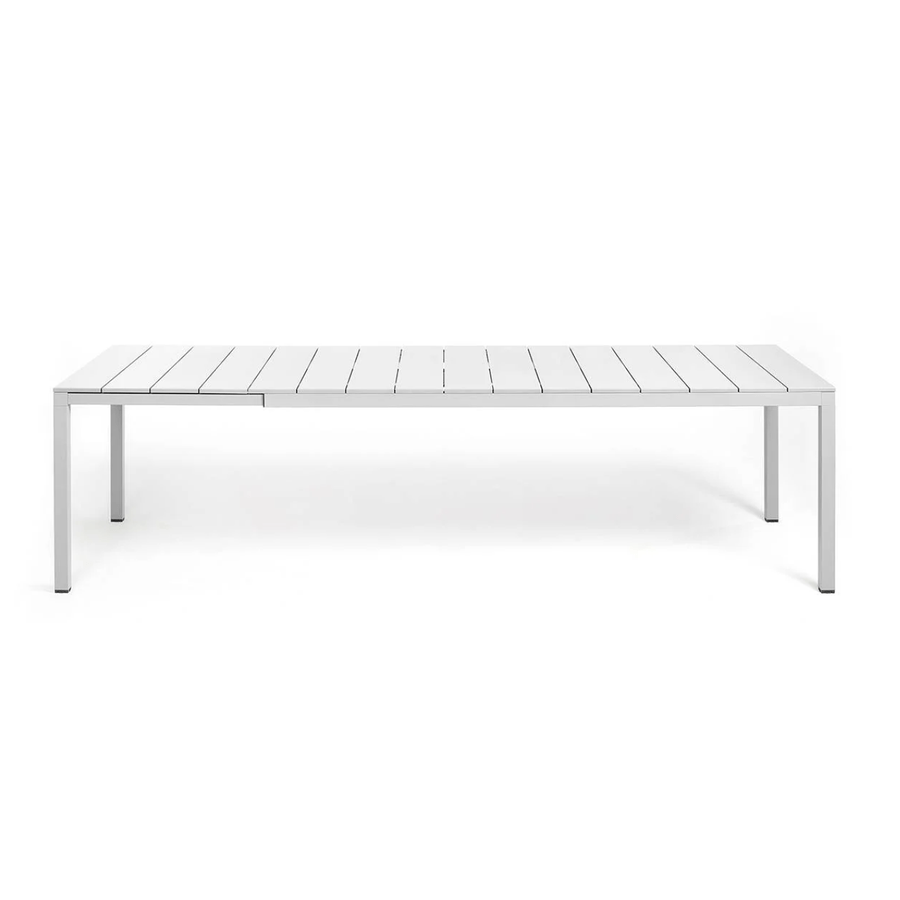 Table Rio Alu extensible — table de terrasse tout aluminium à rallonge intégrée