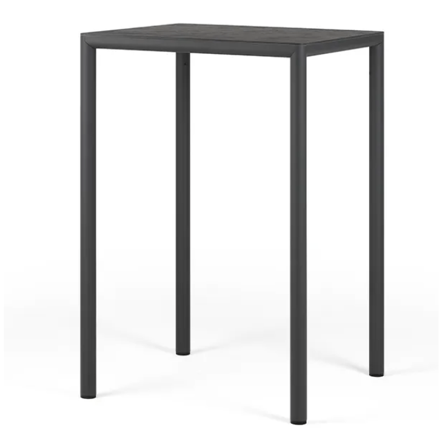 Table Piave 70 High — mange-debout de réception à plateau HPL Solid Core