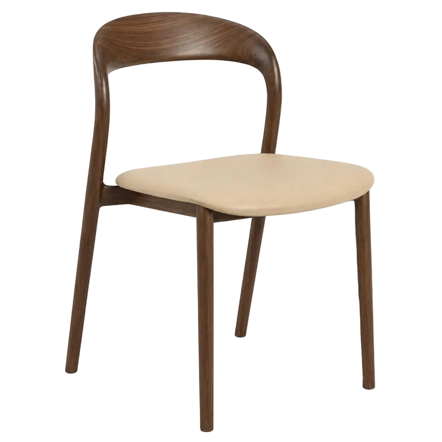 Chaise Galway — chaise de restaurant empilable en hêtre massif pour banquet