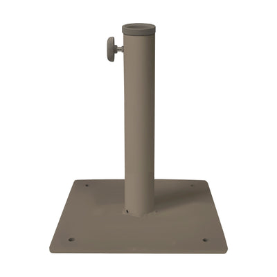 Platine de fixation au sol Fix Ezpeleta taupe