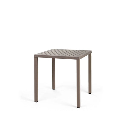 Table Cube Nardi – coloris gris tourterelle – 70x70