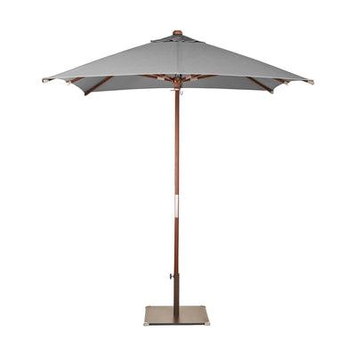 Parasol Java 200 x 200 cm Ezpeleta, toile anthracite