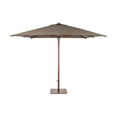 Parasol Java 300 x 300 cm Ezpeleta, toile taupe