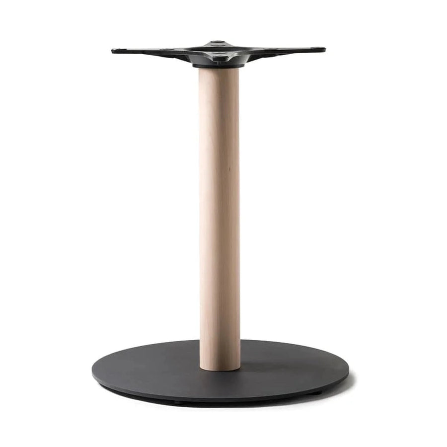 Piètement de table Giorgia 73 cm — base large fonte d'acier pour grandes tablées