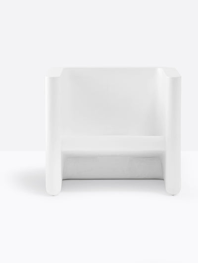 Fauteuil lounge Sunset 625 Pedrali blanc