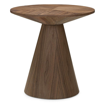 Table d'appoint Orez Ø60 cm noyer