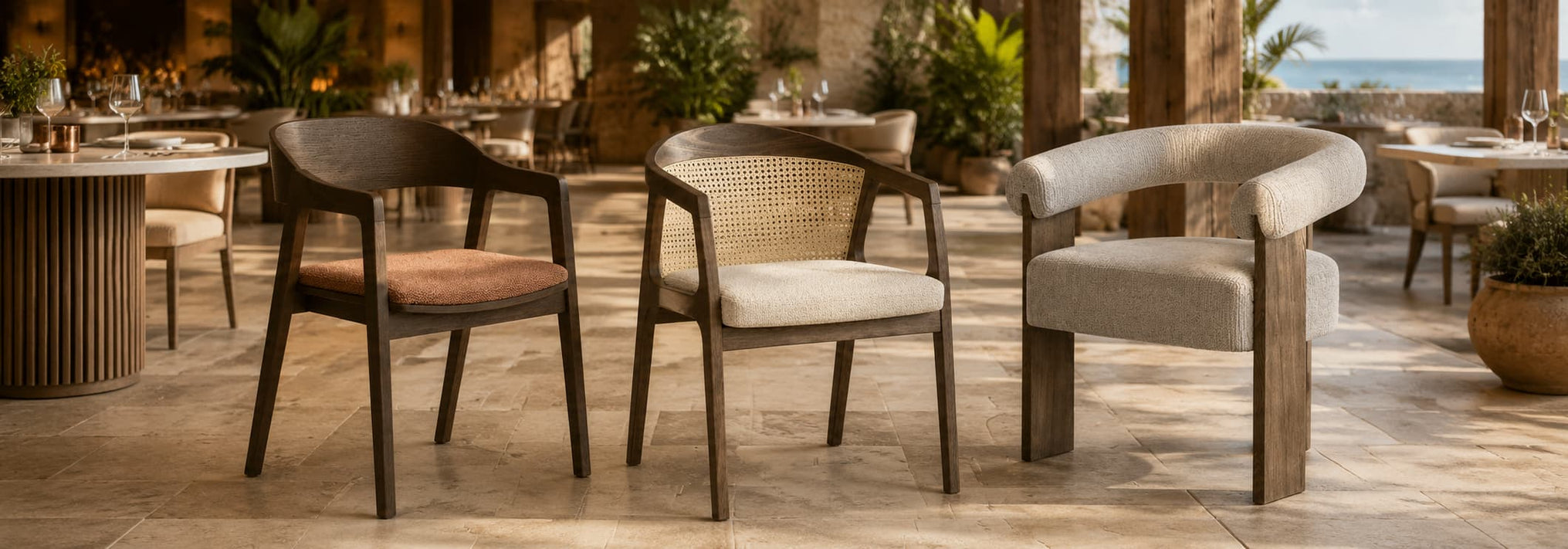 Fauteuils bois
