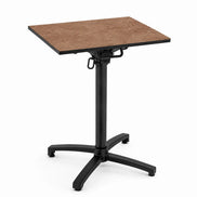 Table complète rabattable Verona - Compact 65 x 65 cm