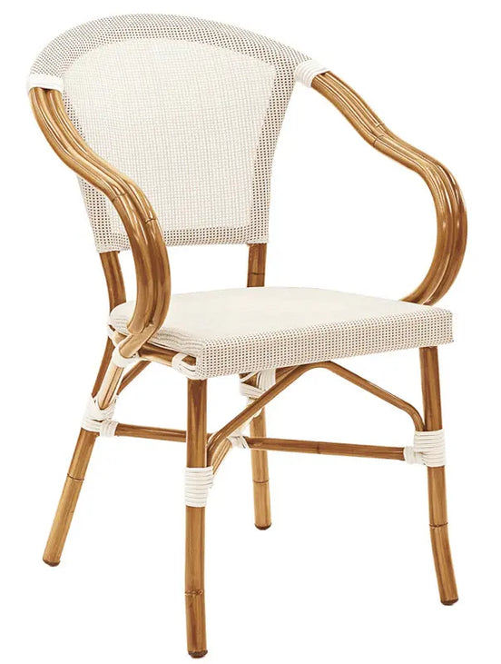 Fauteuil Como — fauteuil de terrasse à assise généreuse et dossier ergonomique