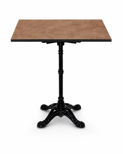 Table complète Bellagio - Compact 65x65 cm