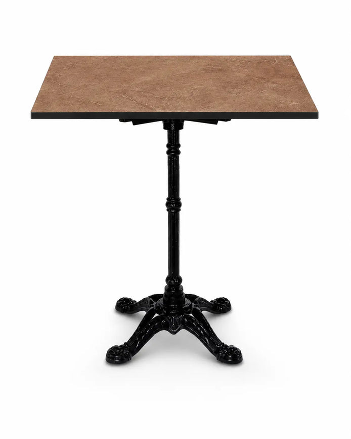 Table complète Bellagio - Compact 65x65 cm
