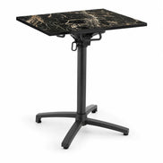 Table complète rabattable Verona - Compact 65 x 65 cm