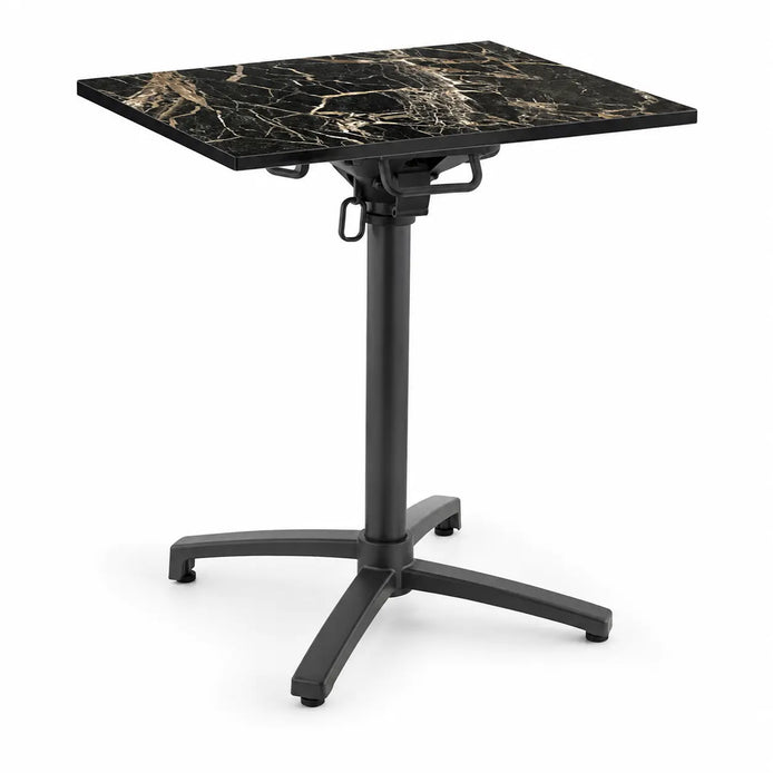Table complète rabattable Verona - Compact 65 x 65 cm