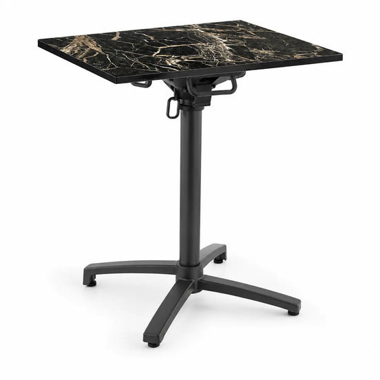 Table complète rabattable Verona - Compact 65 x 65 cm