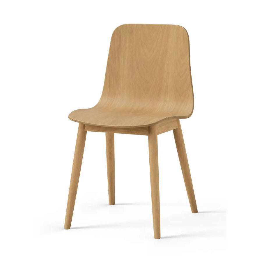 Chaise Mamo — chaise de restaurant en hêtre massif charpentée, teinte Naturel