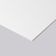 Plateau stratifié Nardi blanc total – détail
