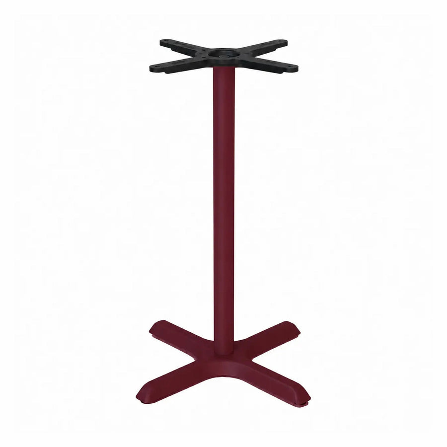 Piètement de bar Dan 108 cm — base mange-debout la plus facile à déplacer