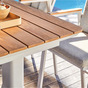Table haute Leather