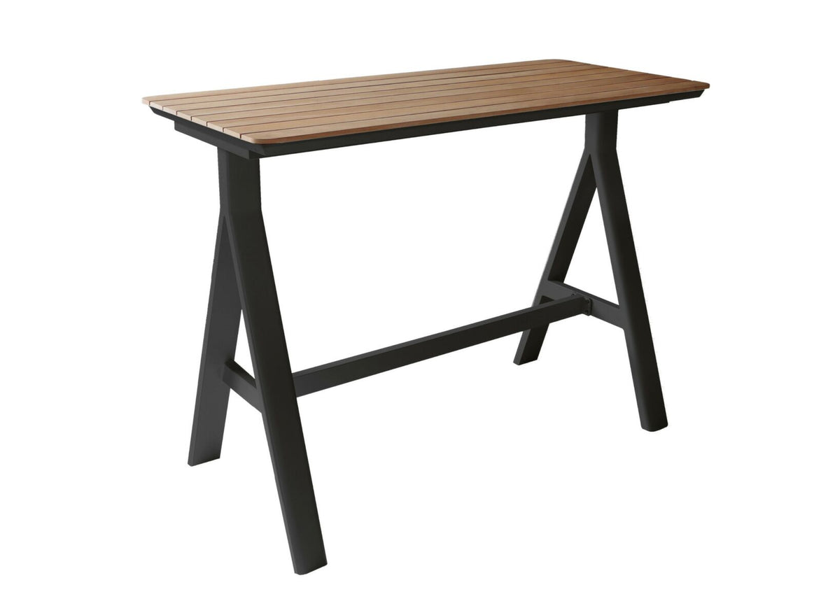 Table haute Leather