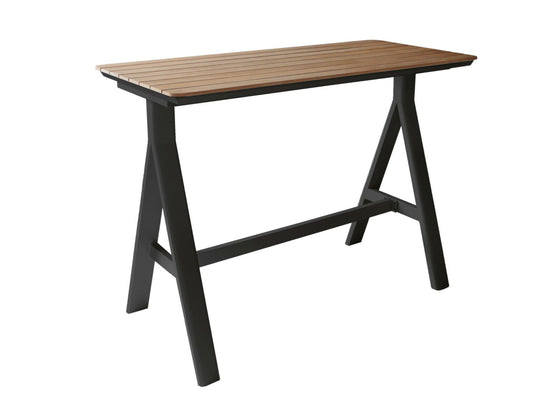 Table haute Leather