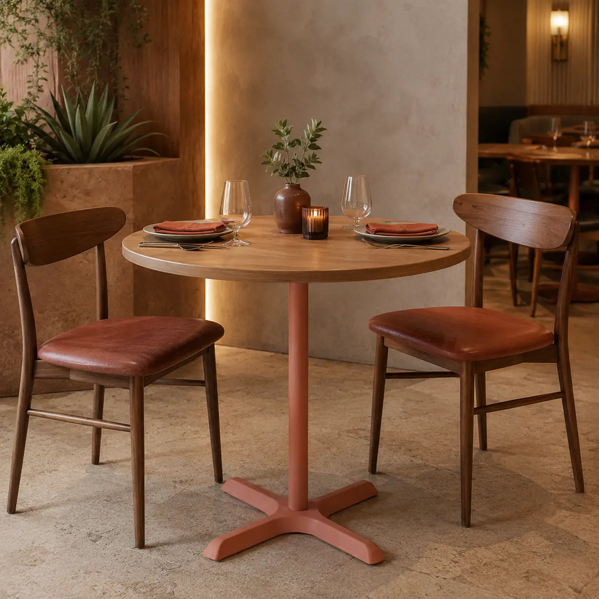 Piètement de table Dan 73 cm
