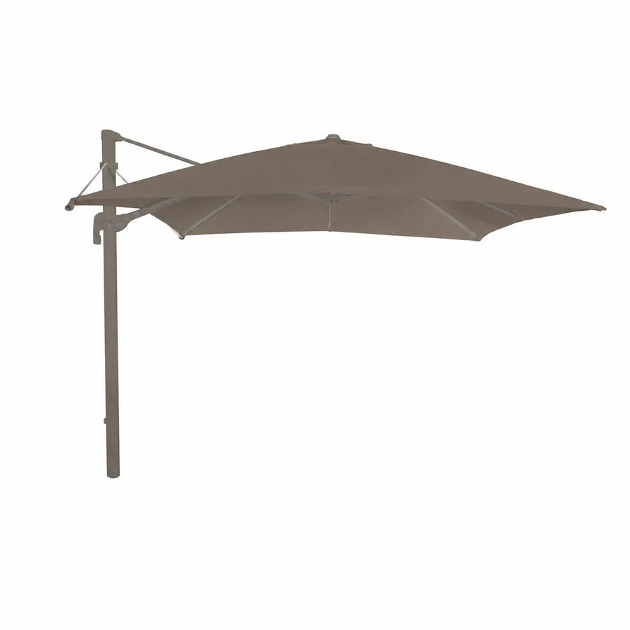 Parasol déporté Flexo 300 x 300 cm — parasol à bras articulé et base mobile