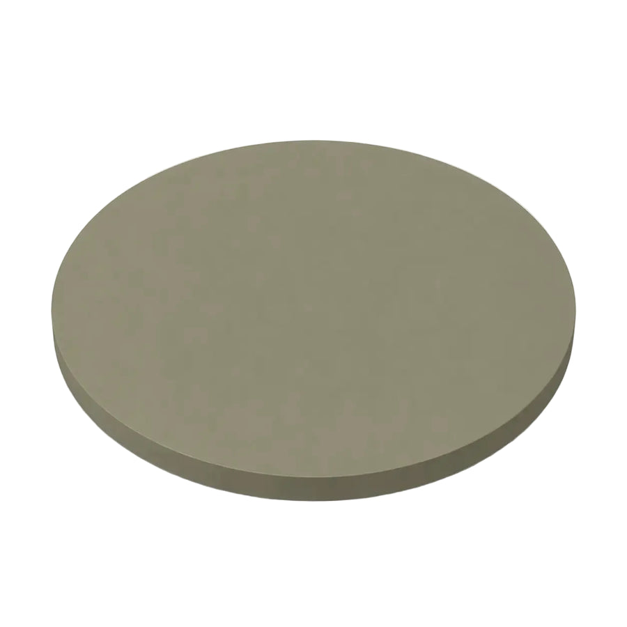 Plateau de table Capri rond — plateau sans angle pour circulation en salle serrée