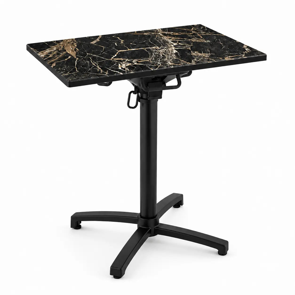 Table complète rabattable Verona - Compact 65 x 65 cm