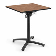Table complète rabattable Verona - Compact 65 x 65 cm