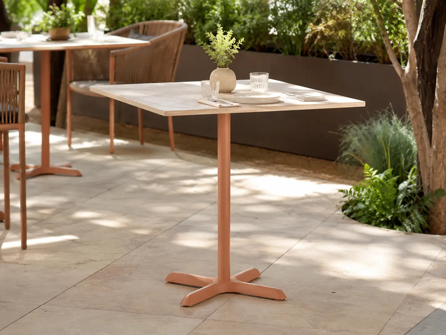 Piètement de bar Dan 108 cm