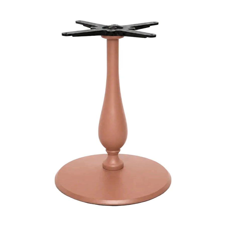 Piètement de table Brice 48 cm — base hauteur lounge pour coin salon de bar