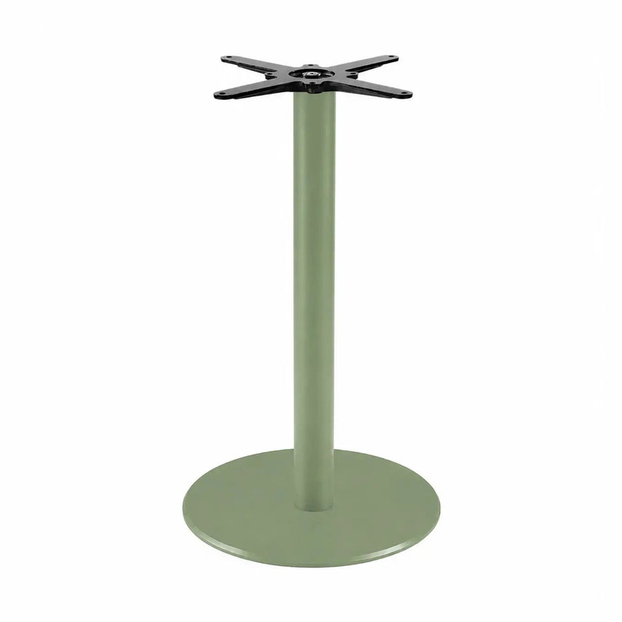Piètement de table Lionel rond 73 cm — base ronde sans angle pour circulation serrée