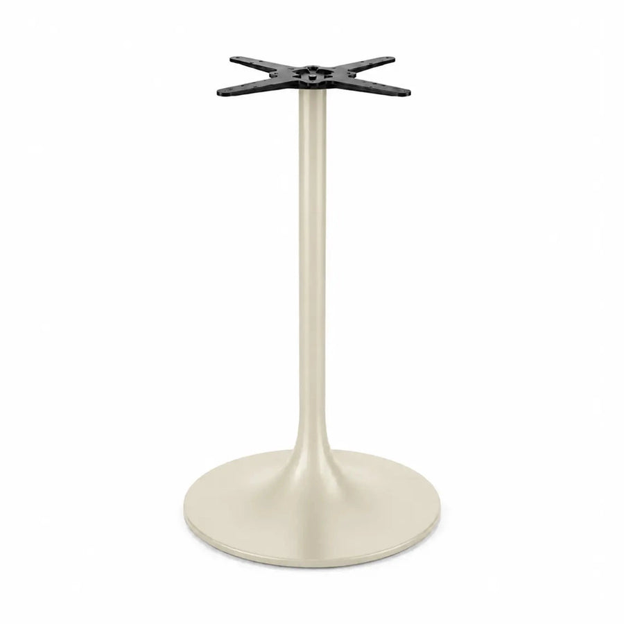 Piètement de bar Kelia 108 cm — base compacte mange-debout en fonte d'acier