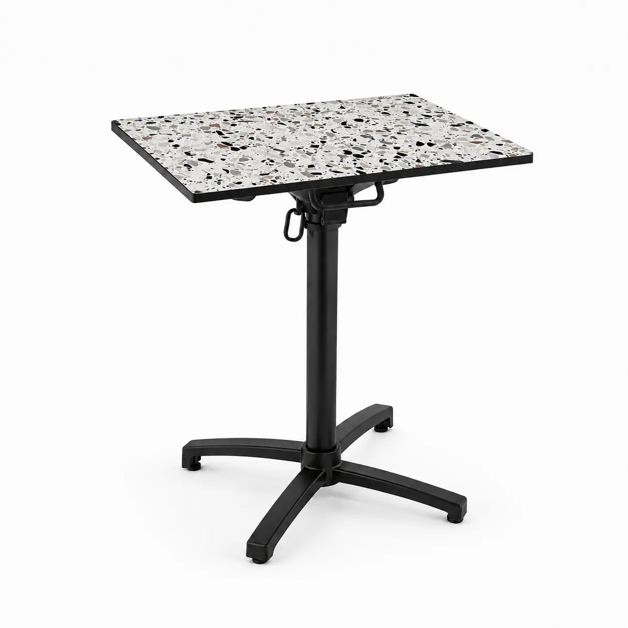 Table complète rabattable Verona - Compact 65 x 65 cm
