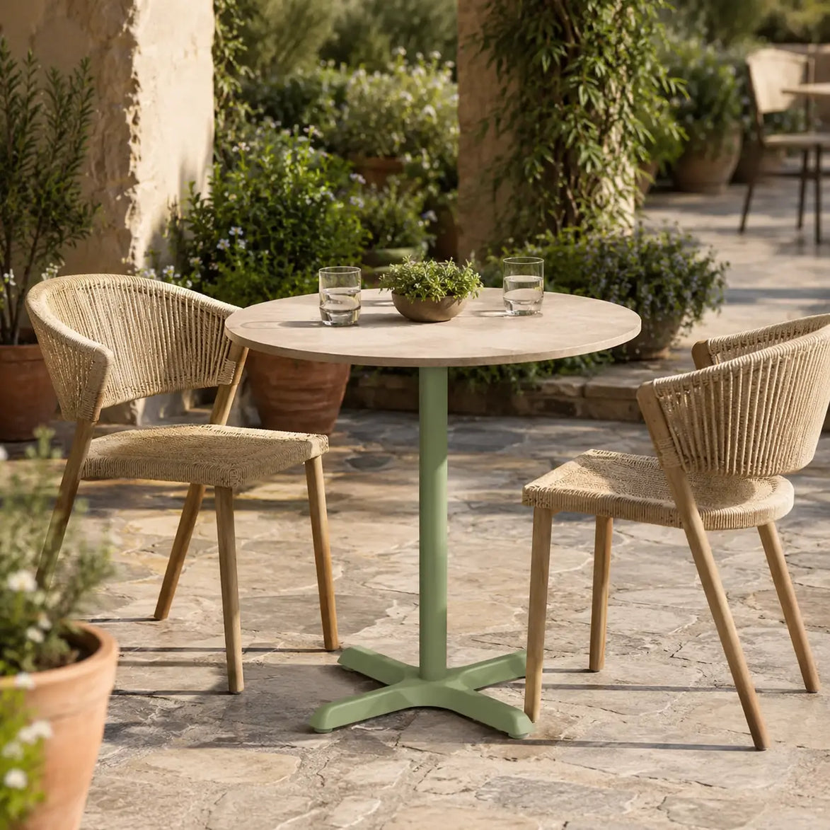 Piètement de table Dan 73 cm