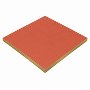 Plateau de table Capri carré – Chant PVC effet laiton