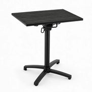 Table complète rabattable Verona - Compact 65 x 65 cm