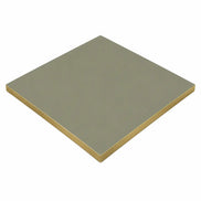 Plateau de table Capri carré – Chant PVC effet laiton