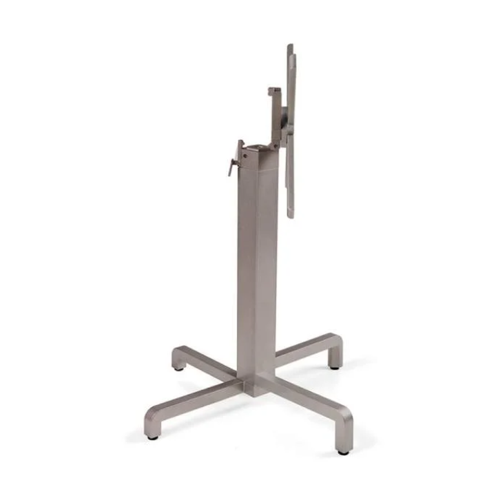Piètement Ibisco 73 cm rabattable — base aluminium pliante pour salle modulable