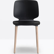Chaise Babila noire, autre vue