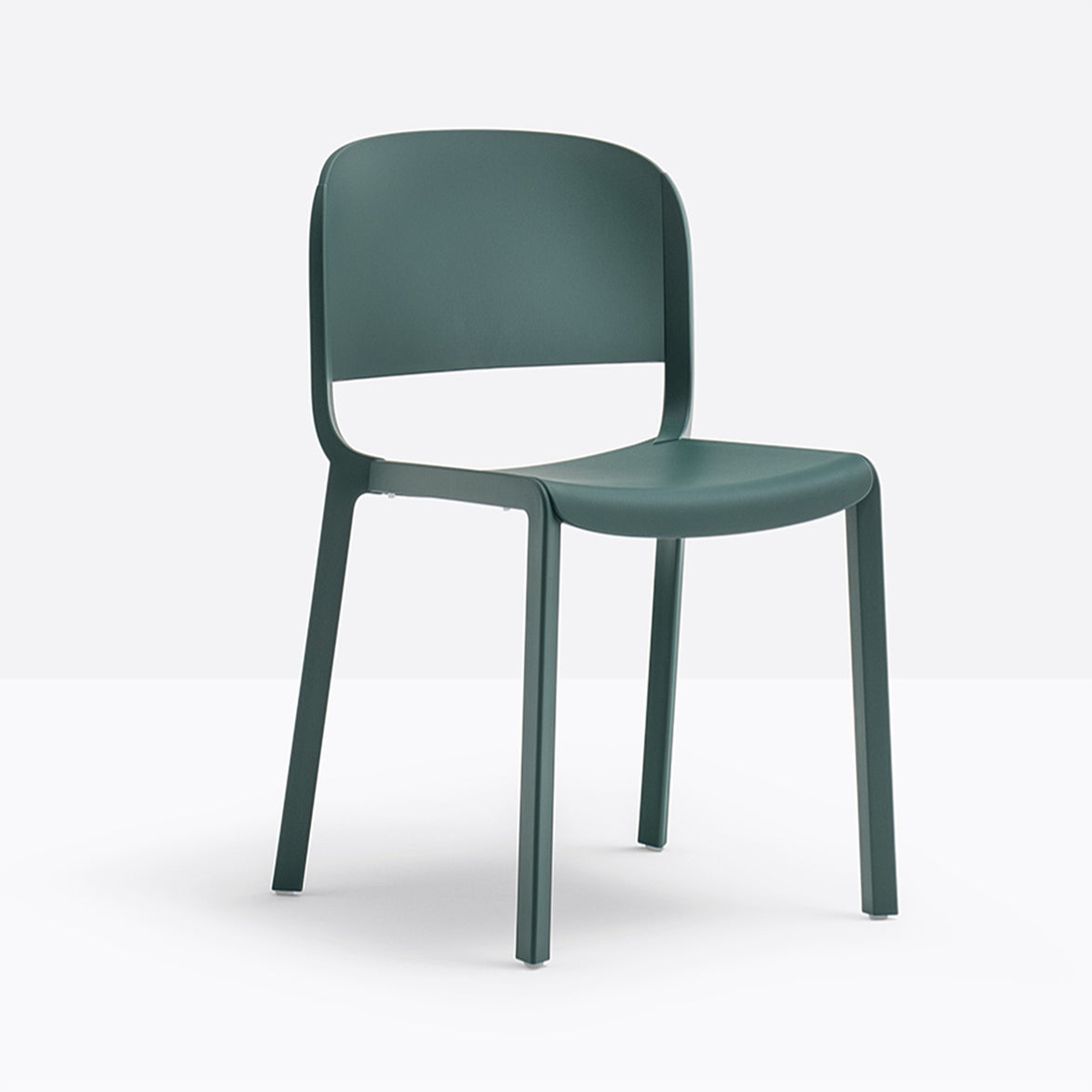 Chaise Dome Pedrali vert foncé